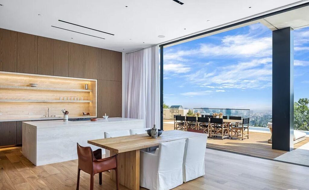 The Bel Air Mansion is a recently completed 15,000 sf contemporary masterpiece with soaring ceilings throughout, state-of-the-art amenities now available for sale. This home located at 755 Sarbonne Rd, Los Angeles, California