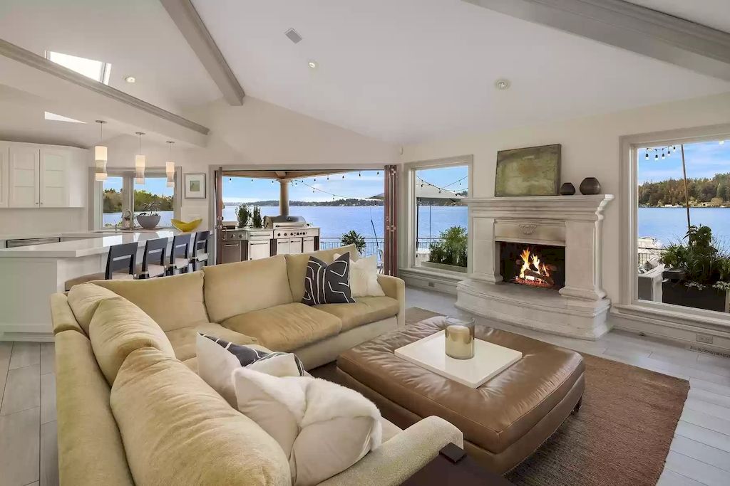 The Estate in Washington is a luxurious home highly curated landscape with an easy effort to the lake now available for sale. This home located at 8900 N Mercer Way, Mercer Island, Washington; offering 04 bedrooms and 05 bathrooms with 5,953 square feet of living spaces. 