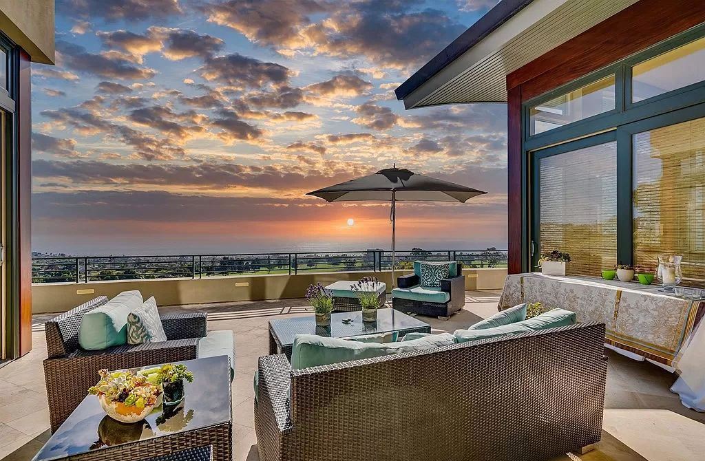The Home in La Jolla is a classic contemporary estate has sweeping panoramic views of both the ocean and La Jolla Country Club Golf Course now available for sale. This house located at 6848 Country Club Dr, La Jolla, California
