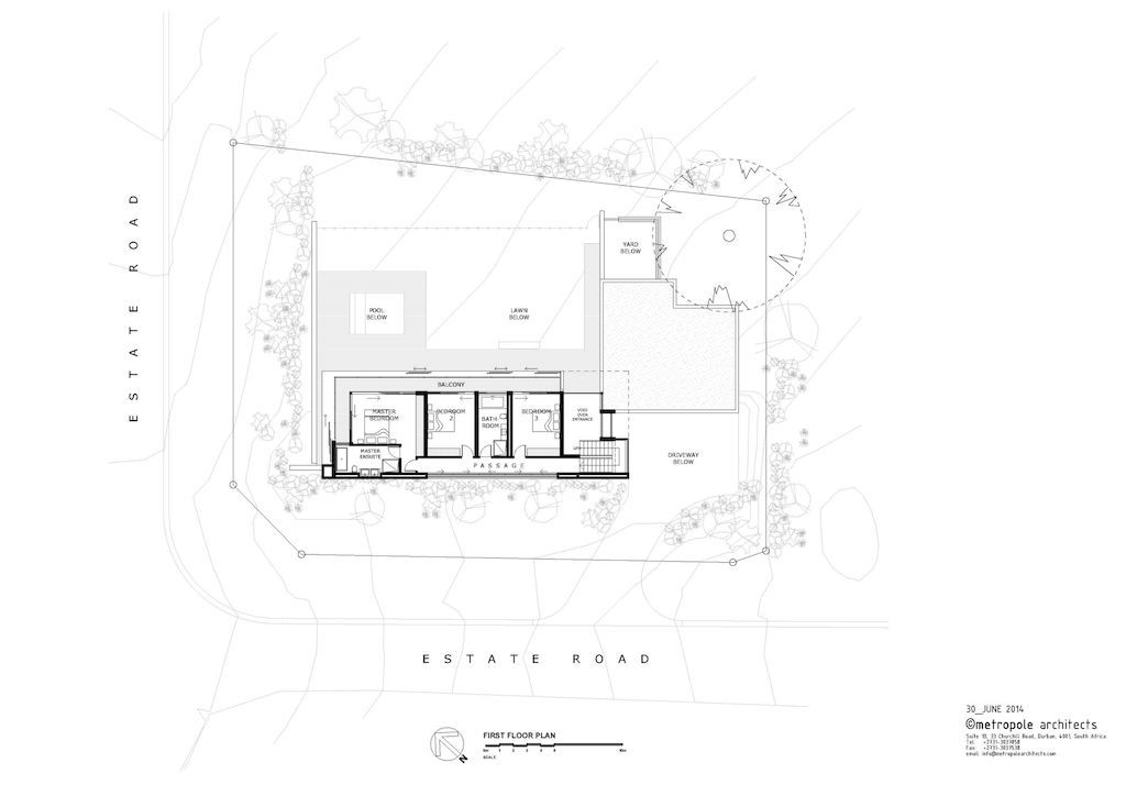 Aloe Ridge House, scenic hideaway in South Africa by Metropole Architects