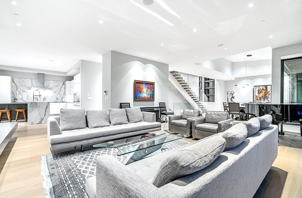 The Estate in West Vancouver offers minimalistic elegance in every detail, now available for sale. This home located at 6255 Saint Georges Cres, West Vancouver, BC V7W 1Z3, Canada