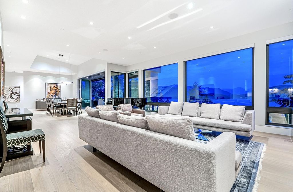 The Estate in West Vancouver offers minimalistic elegance in every detail, now available for sale. This home located at 6255 Saint Georges Cres, West Vancouver, BC V7W 1Z3, Canada