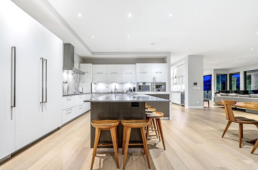 The Estate in West Vancouver offers minimalistic elegance in every detail, now available for sale. This home located at 6255 Saint Georges Cres, West Vancouver, BC V7W 1Z3, Canada