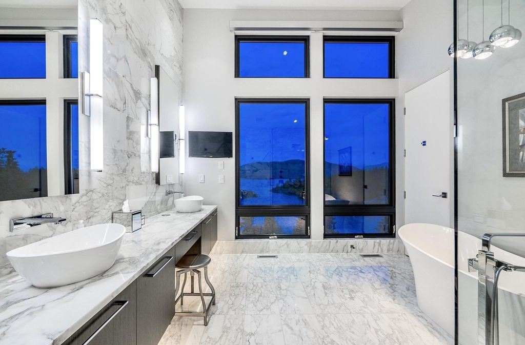 The Estate in West Vancouver offers minimalistic elegance in every detail, now available for sale. This home located at 6255 Saint Georges Cres, West Vancouver, BC V7W 1Z3, Canada