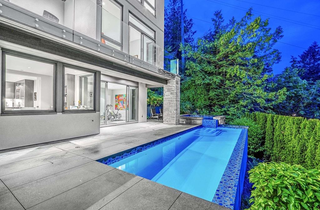 The Estate in West Vancouver offers minimalistic elegance in every detail, now available for sale. This home located at 6255 Saint Georges Cres, West Vancouver, BC V7W 1Z3, Canada