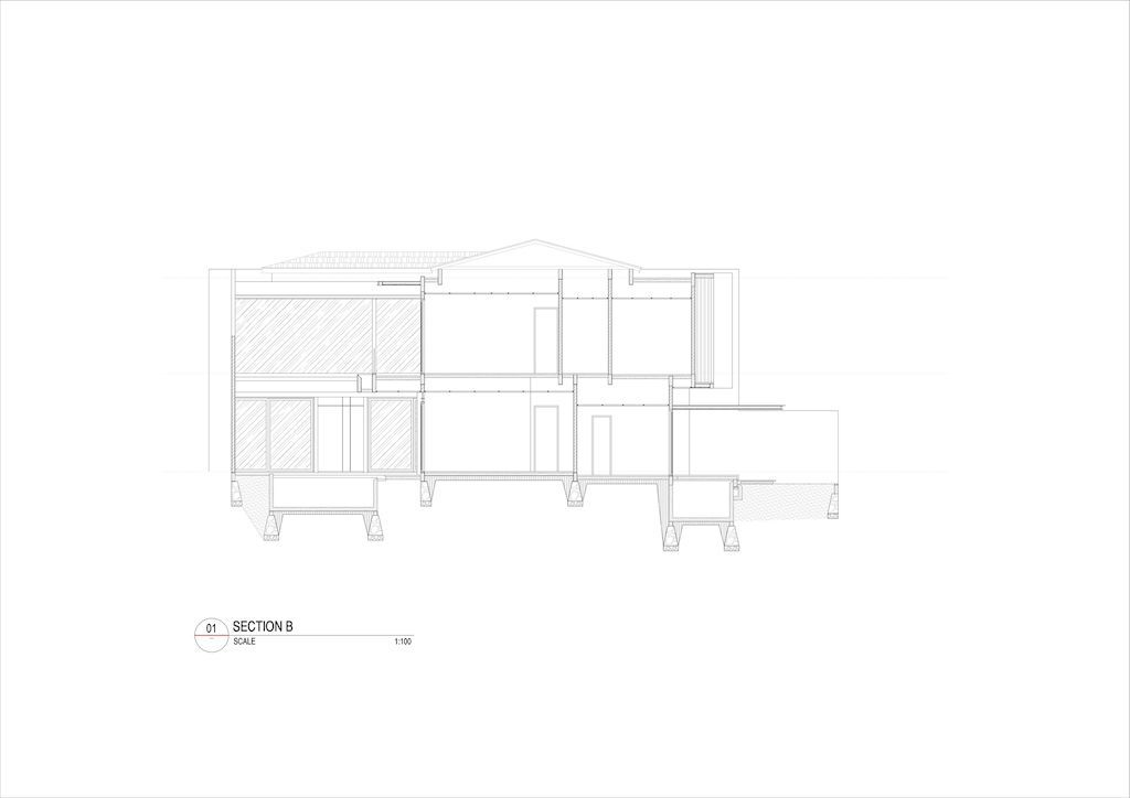 DJ House with Tropical Style, Modern Architecture Design by Rakta Studio