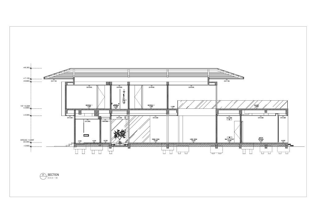 Dhsac Residence, a Tropical Modern Home by Bitte Design Studio