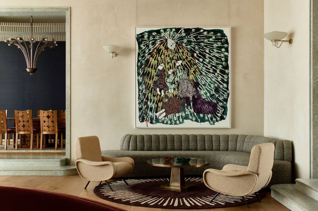 The Mansion in Los Angeles is a contemporary masterpiece with impressive views, inspired design, and a serenely secluded location with gated access now available for sale. This home located at 335 Trousdale Pl, Beverly Hills, California