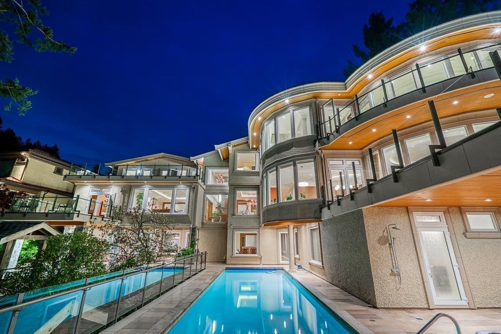 The Estate in West Vancouver is a luxurious home with stunning ocean views, now available for sale. This home located at 6935 Isleview Rd, West Vancouver, BC V7W 2L1, Canada