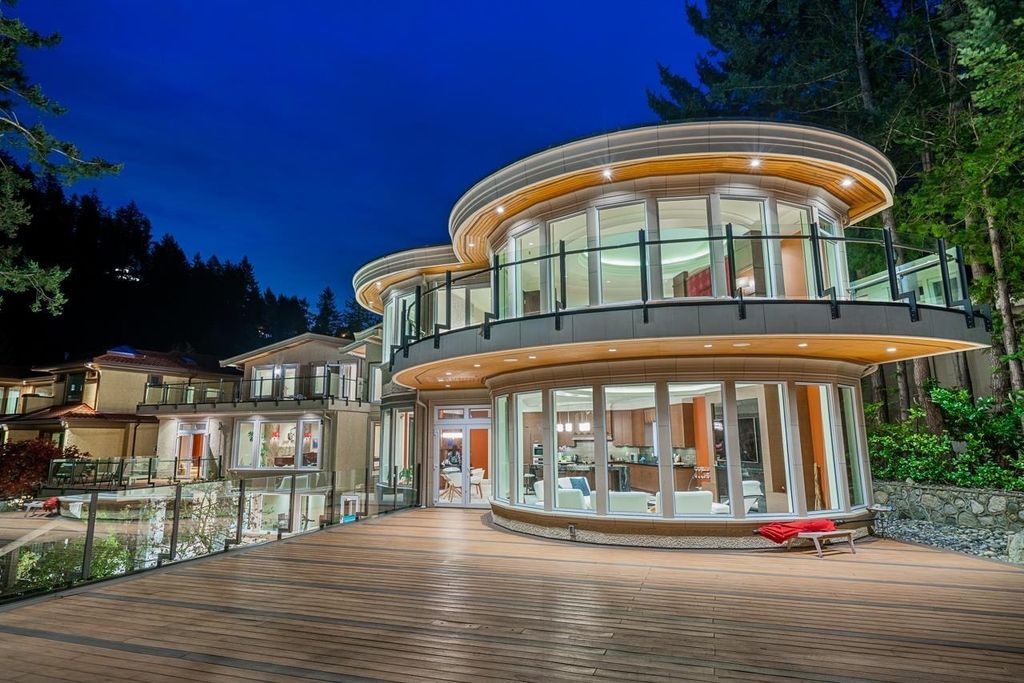 The Estate in West Vancouver is a luxurious home with stunning ocean views, now available for sale. This home located at 6935 Isleview Rd, West Vancouver, BC V7W 2L1, Canada