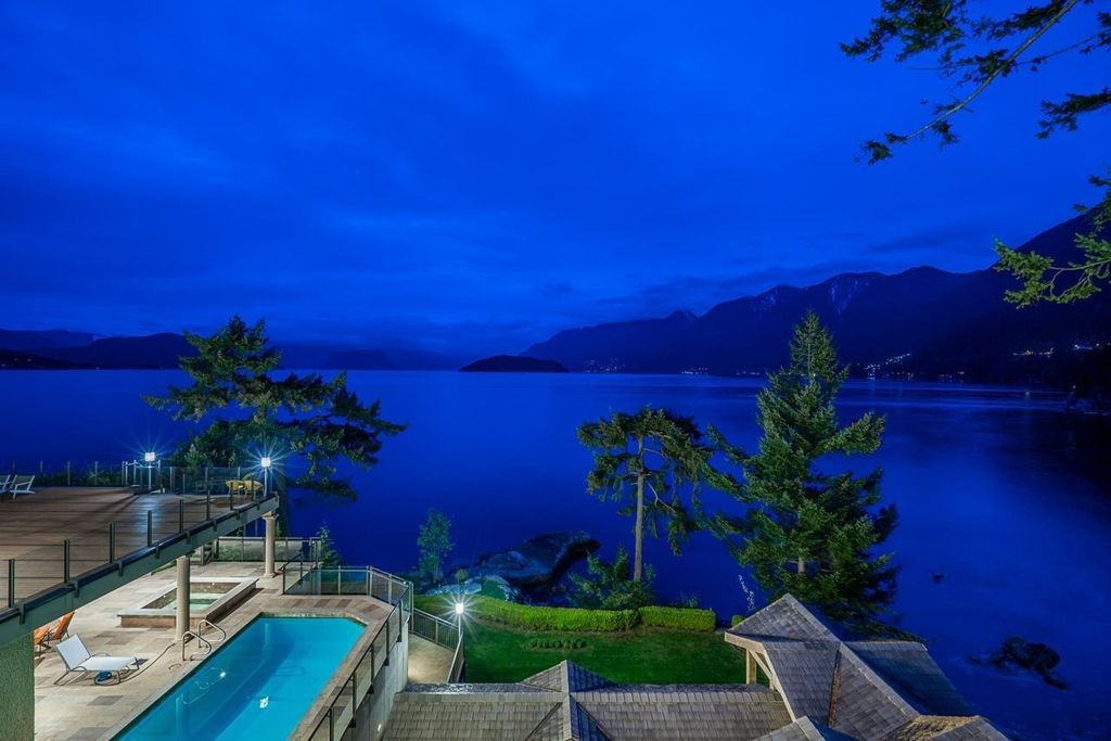 The Estate in West Vancouver is a luxurious home with stunning ocean views, now available for sale. This home located at 6935 Isleview Rd, West Vancouver, BC V7W 2L1, Canada