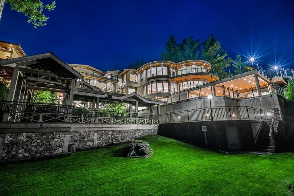 The Estate in West Vancouver is a luxurious home with stunning ocean views, now available for sale. This home located at 6935 Isleview Rd, West Vancouver, BC V7W 2L1, Canada