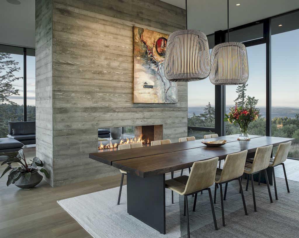 Five Peaks Lookout, a Warm Modern Home by Scott Edwards Architecture