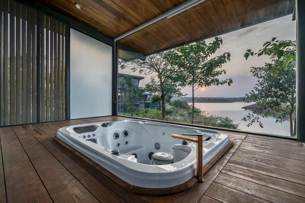 Lakeshore House Brand new Vacation Home in India by Atelier Landschaft 24