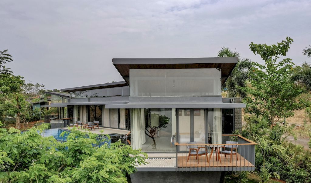 Lakeshore House Brand new Vacation Home in India by Atelier Landschaft 9