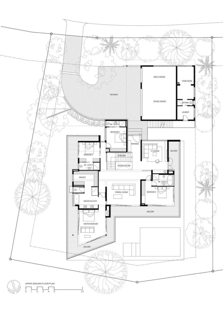 Pambathi Lane House in KwaZulu Natal by Metropole Architects