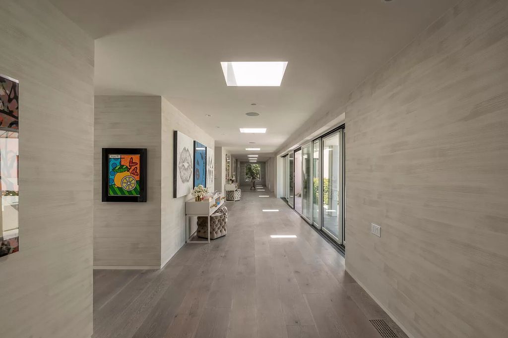 The Home in Santa Barbara is a stunning modern estate with newly constructed pool and spa, tennis court wit pavilion, vegetable gardens, firepit, stunning mountain, ocean and golf-course views now available for sale. This home located at 1850 Jelinda Dr, Santa Barbara, California