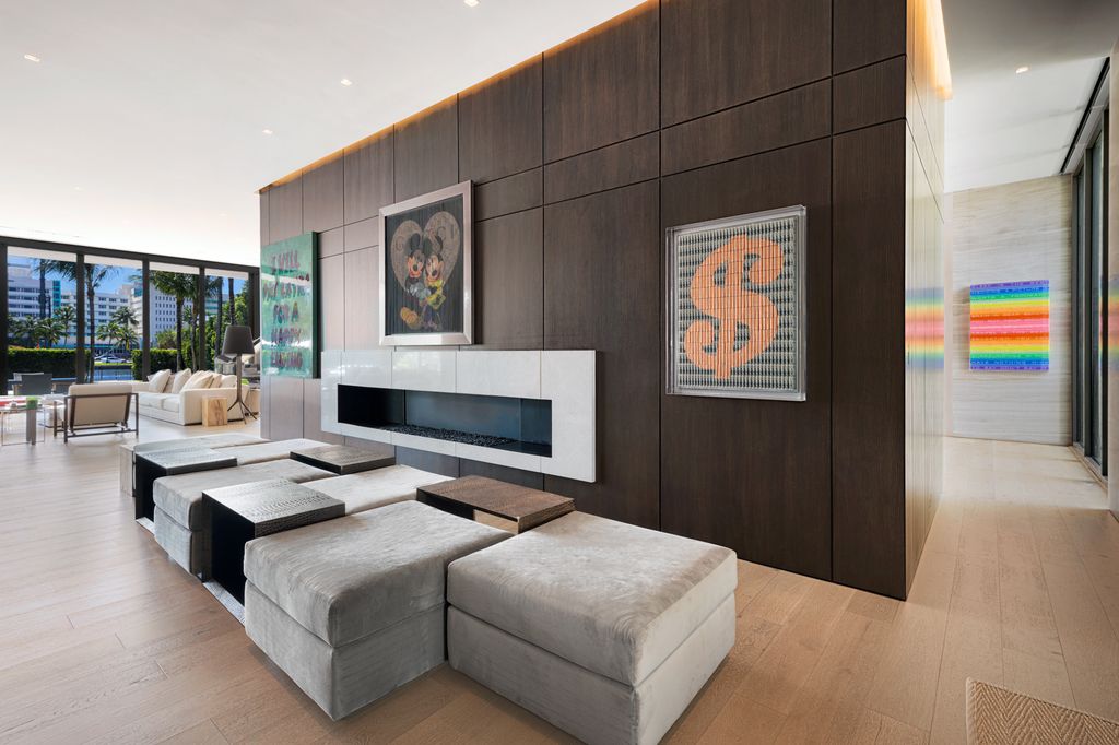 The Mansion in Miami Beach is a luxurious retreat-inspired custom built residence provides a zen ambiance with floating orchid gardens now available for sale. This home located at 4395 Pine Tree Dr, Miami Beach, Florida