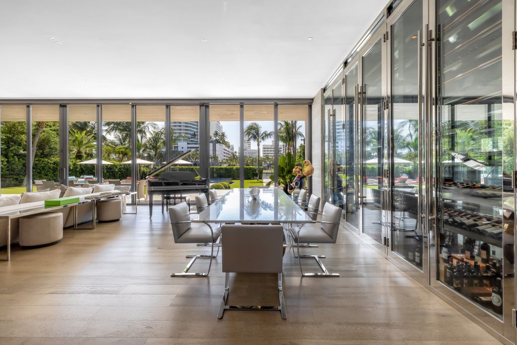 The Mansion in Miami Beach is a luxurious retreat-inspired custom built residence provides a zen ambiance with floating orchid gardens now available for sale. This home located at 4395 Pine Tree Dr, Miami Beach, Florida