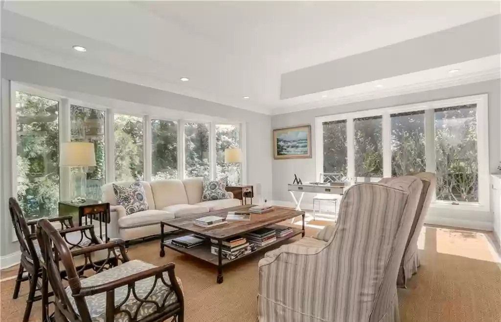 The Home in Connecticut is a luxurious home sited on lush grounds with privacy of a private cul-de-sac now available for sale. This home located at 7 Deer Ln, Greenwich, Connecticut; offering 05 bedrooms and 06 bathrooms with 5,019 square feet of living spaces.