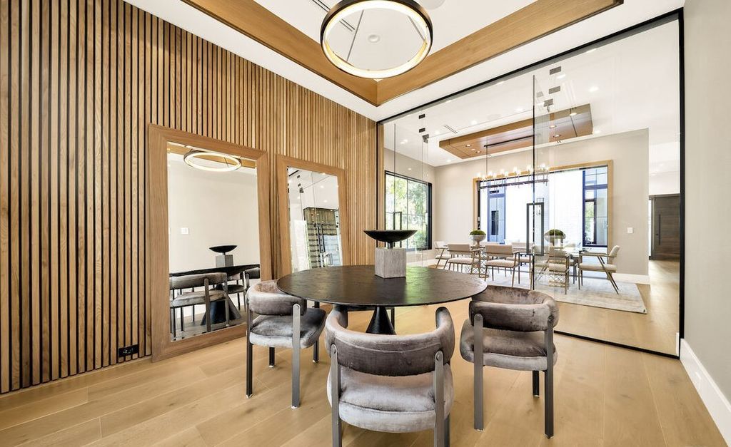 The Home in Encino is a masterfully crafted manor built with tasteful finishes and impeccable attention to detail now available for sale. This home located at 16739 Octavia Pl, Encino, California