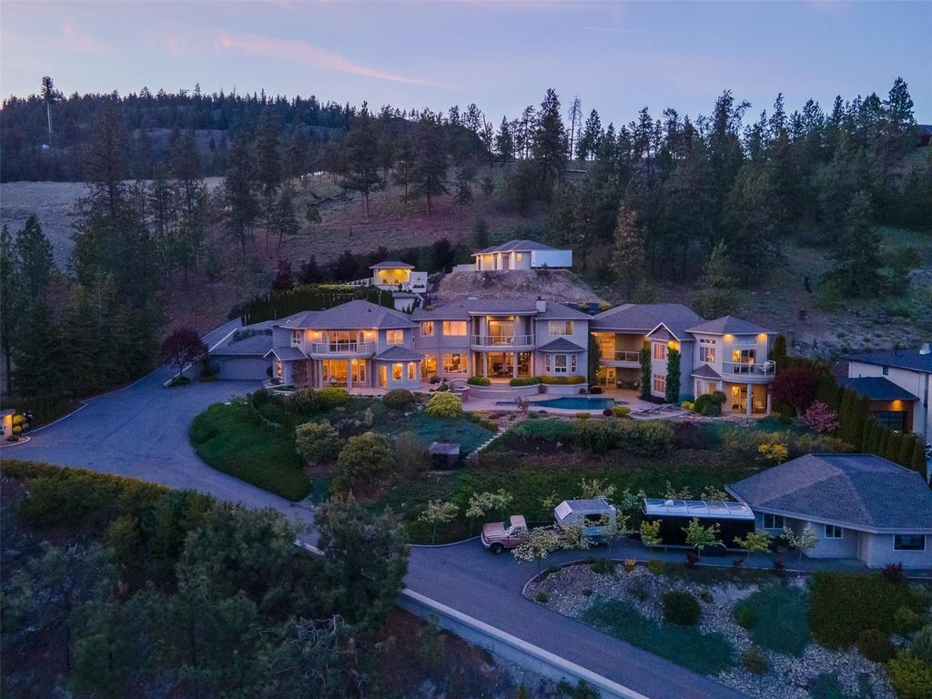 The Property in West Kelowna would be perfect for a corporate retreat, bed & breakfast, or for multiple families, now available for sale. This home located at 1296 Timothy Pl #1284, West Kelowna, BC V1Z 3N2, Canada