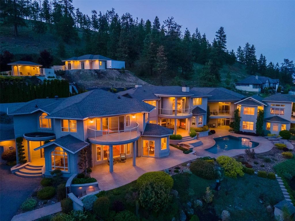 The Property in West Kelowna would be perfect for a corporate retreat, bed & breakfast, or for multiple families, now available for sale. This home located at 1296 Timothy Pl #1284, West Kelowna, BC V1Z 3N2, Canada