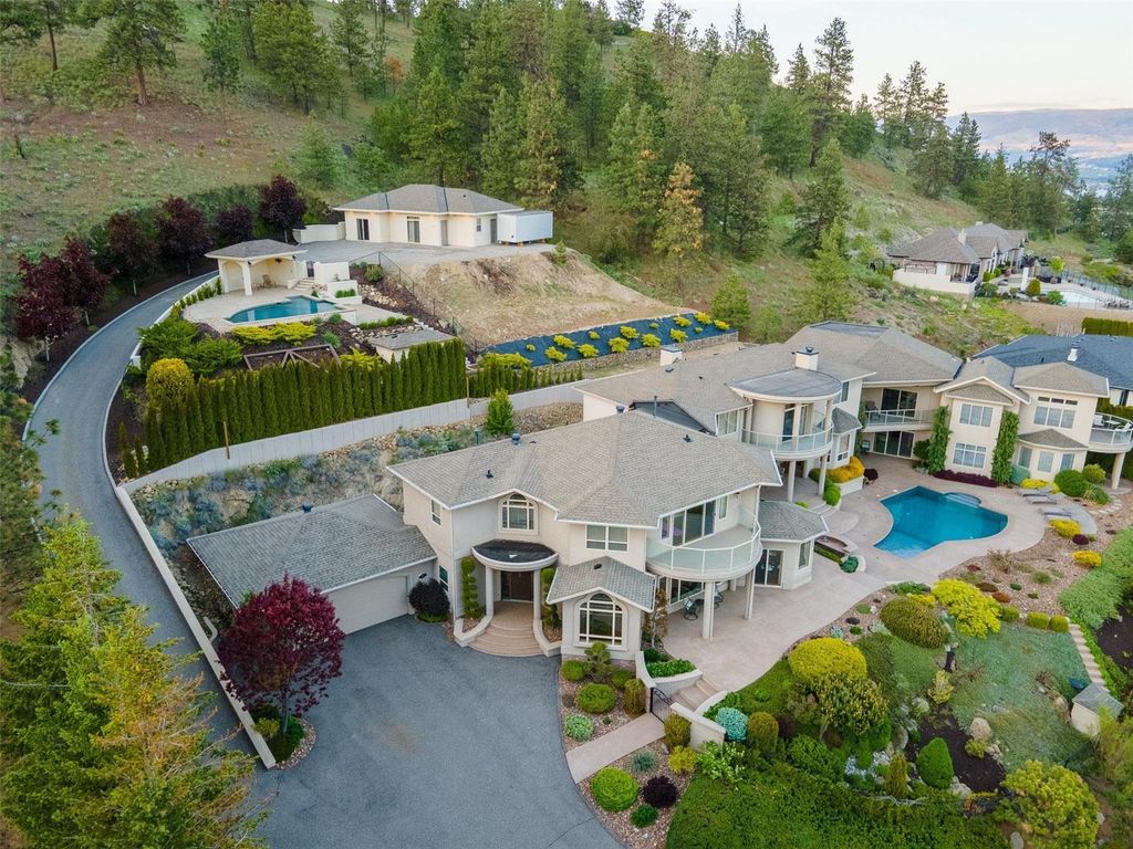 The Property in West Kelowna would be perfect for a corporate retreat, bed & breakfast, or for multiple families, now available for sale. This home located at 1296 Timothy Pl #1284, West Kelowna, BC V1Z 3N2, Canada