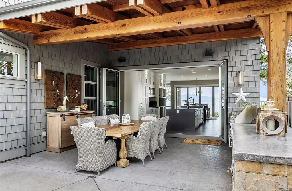 The Home in Parksville is majestically set on 0.64 of an acre with a private path that leads to the beach living space below, now available for sale. This home located at 798 Fairwind Ave, Parksville, BC V9P 1B2, Canada