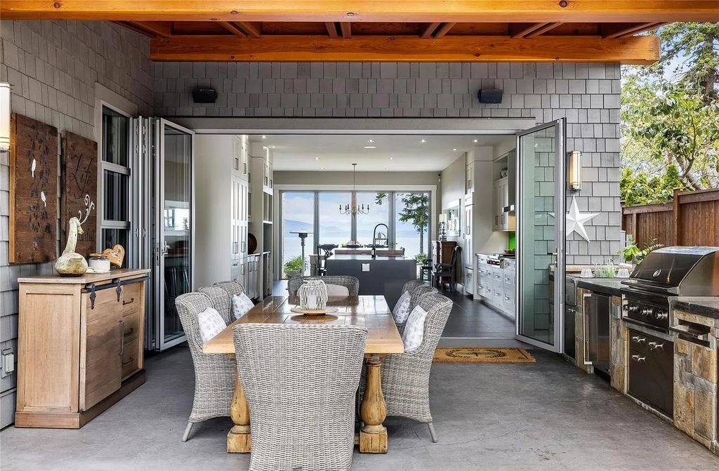 The Home in Parksville is majestically set on 0.64 of an acre with a private path that leads to the beach living space below, now available for sale. This home located at 798 Fairwind Ave, Parksville, BC V9P 1B2, Canada