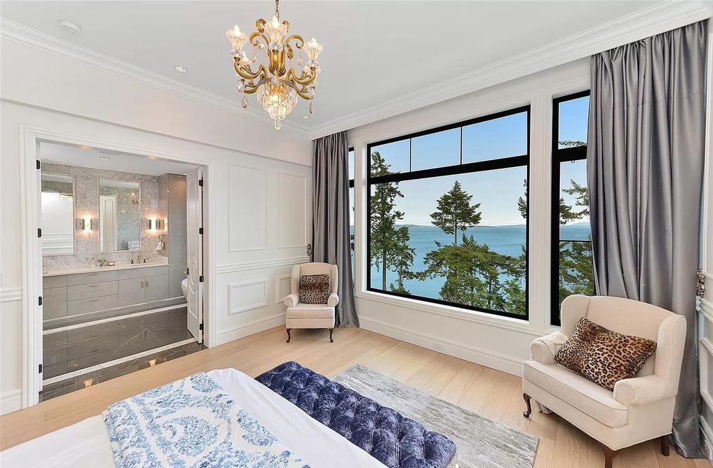 The Estate in Saanich offers the amazing view of the ocean and mountain ranges, now available for sale. This home located at 4823 Major Rd, Saanich, BC V8Y 2L8, Canada