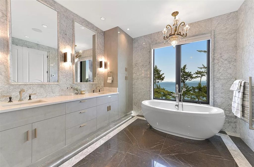 The Estate in Saanich offers the amazing view of the ocean and mountain ranges, now available for sale. This home located at 4823 Major Rd, Saanich, BC V8Y 2L8, Canada