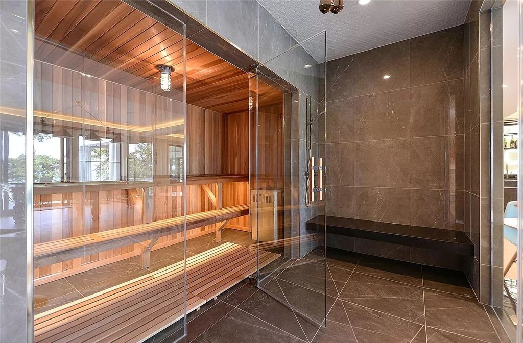 The Estate in Saanich offers the amazing view of the ocean and mountain ranges, now available for sale. This home located at 4823 Major Rd, Saanich, BC V8Y 2L8, Canada