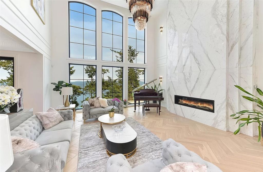 The Estate in Saanich offers the amazing view of the ocean and mountain ranges, now available for sale. This home located at 4823 Major Rd, Saanich, BC V8Y 2L8, Canada