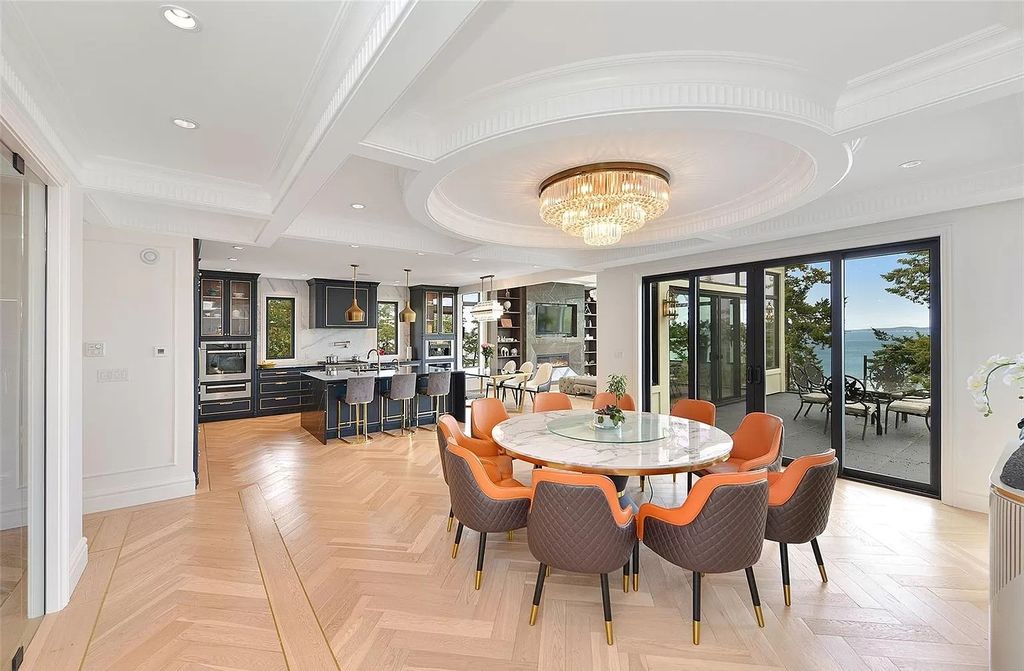 The Estate in Saanich offers the amazing view of the ocean and mountain ranges, now available for sale. This home located at 4823 Major Rd, Saanich, BC V8Y 2L8, Canada