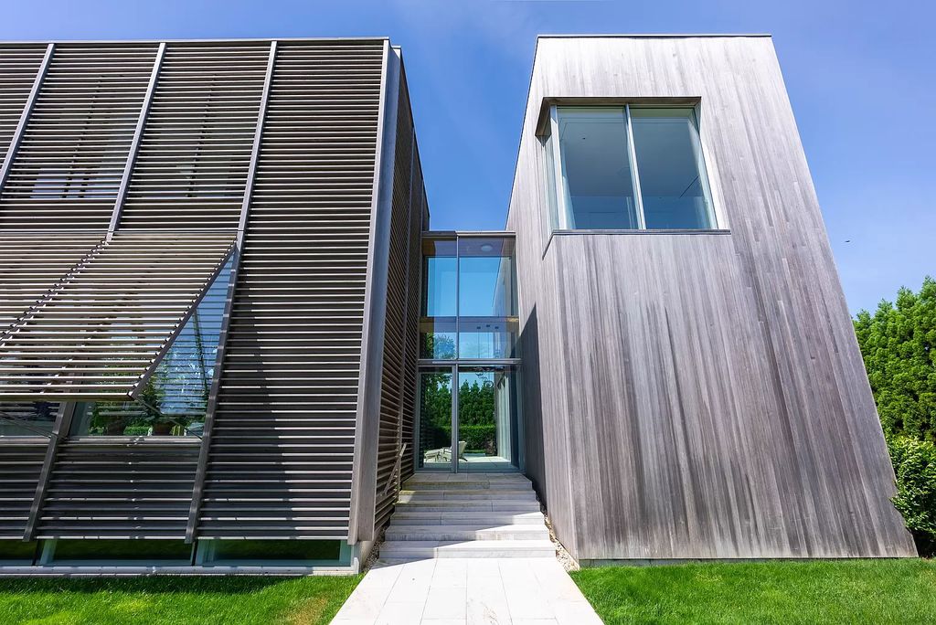 The Home in Sag Harbor, the best modern beach house thoughtfully designed by master architect Steven Harris and constructed by the highest standards is now available for sale. This home located at 206 Town Line Rd, Sag Harbor, New York