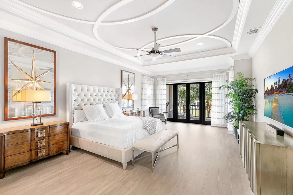 The Home in Boca Raton, a beautifully elegant estate in the prestigious Grand Lake Estates section of The Oaks combining sophistication and functional elegance is now available for sale. This home located at 17518 Grand Este Way, Boca Raton, Florida