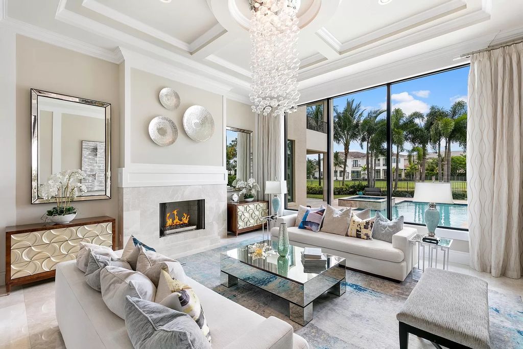 The Home in Boca Raton, a beautifully elegant estate in the prestigious Grand Lake Estates section of The Oaks combining sophistication and functional elegance is now available for sale. This home located at 17518 Grand Este Way, Boca Raton, Florida