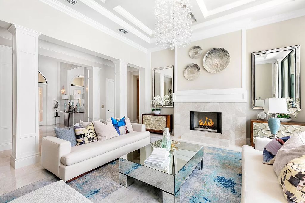 The Home in Boca Raton, a beautifully elegant estate in the prestigious Grand Lake Estates section of The Oaks combining sophistication and functional elegance is now available for sale. This home located at 17518 Grand Este Way, Boca Raton, Florida