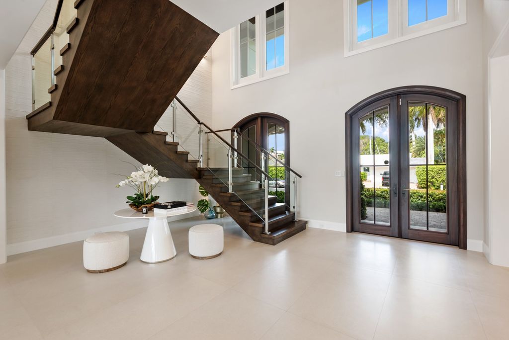 The Masterpiece in Fort Lauderdale, a truly one of a kind magnificent estate with exceptional finishes and craftsmanship featuring the state of the art amenities for entertaining and living. This home located at 52 Royal Palm Dr, Fort Lauderdale, Florida.