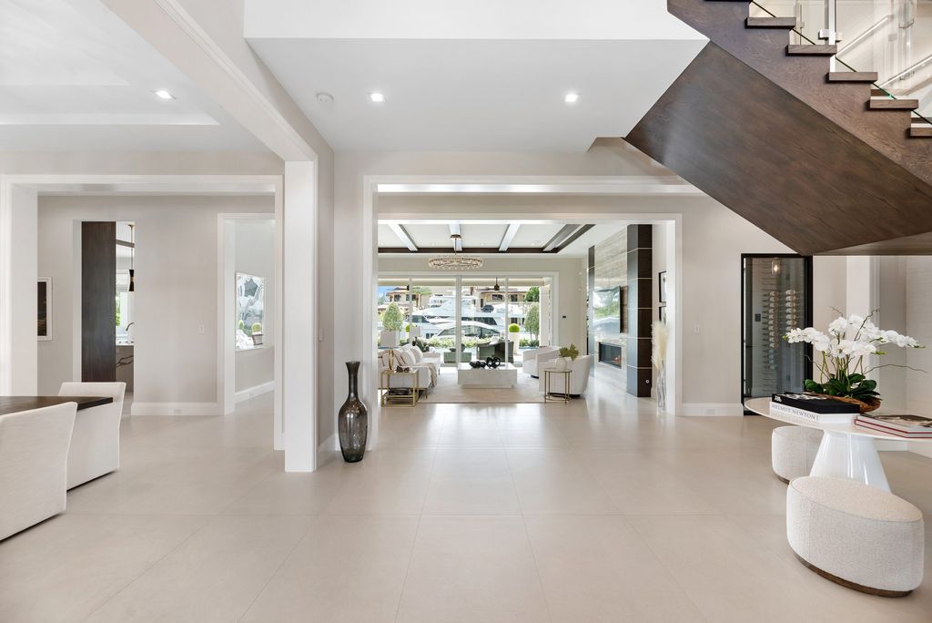 The Masterpiece in Fort Lauderdale, a truly one of a kind magnificent estate with exceptional finishes and craftsmanship featuring the state of the art amenities for entertaining and living. This home located at 52 Royal Palm Dr, Fort Lauderdale, Florida.