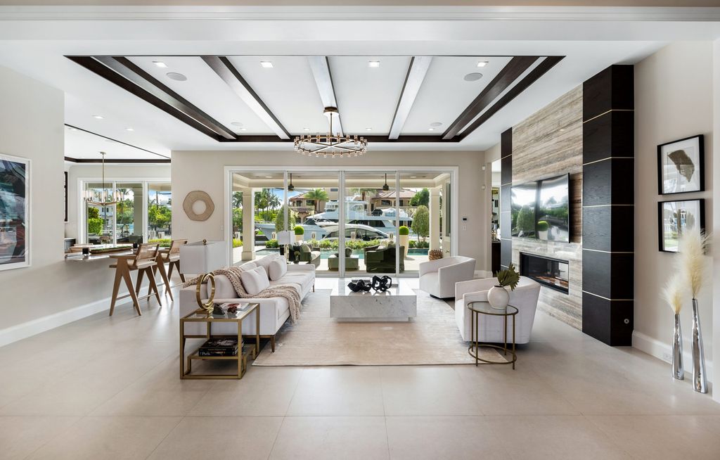 The Masterpiece in Fort Lauderdale, a truly one of a kind magnificent estate with exceptional finishes and craftsmanship featuring the state of the art amenities for entertaining and living. This home located at 52 Royal Palm Dr, Fort Lauderdale, Florida.