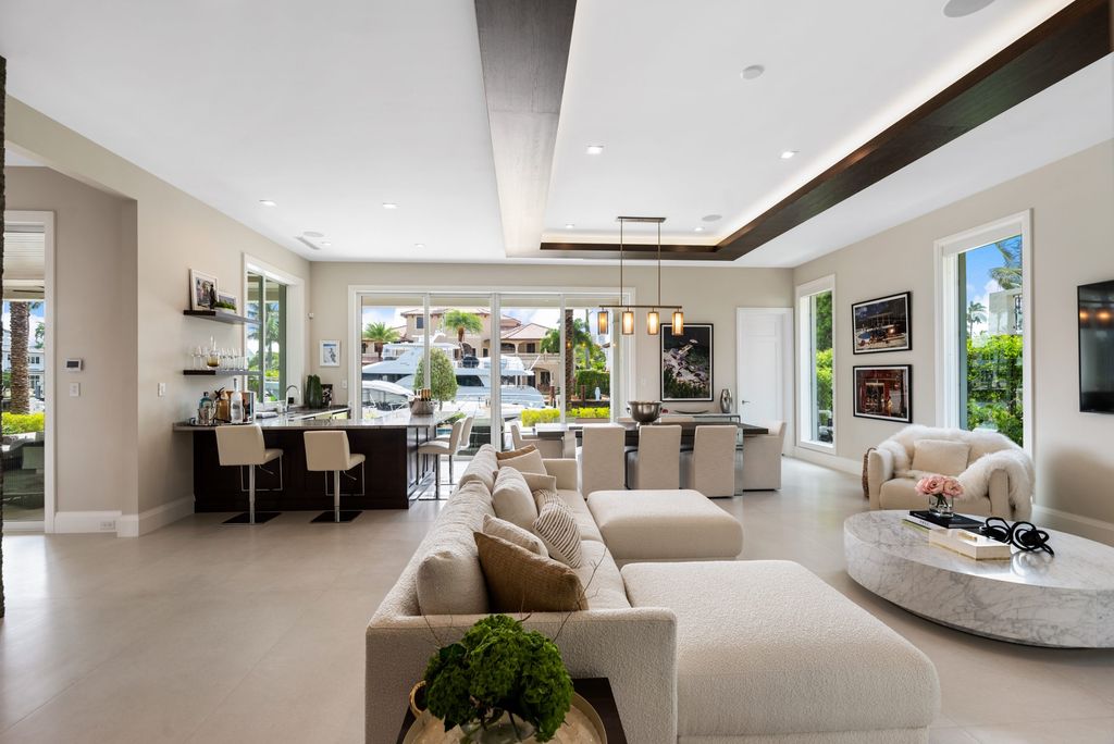 The Masterpiece in Fort Lauderdale, a truly one of a kind magnificent estate with exceptional finishes and craftsmanship featuring the state of the art amenities for entertaining and living. This home located at 52 Royal Palm Dr, Fort Lauderdale, Florida.
