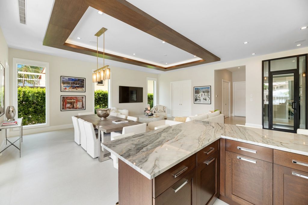 The Masterpiece in Fort Lauderdale, a truly one of a kind magnificent estate with exceptional finishes and craftsmanship featuring the state of the art amenities for entertaining and living. This home located at 52 Royal Palm Dr, Fort Lauderdale, Florida.