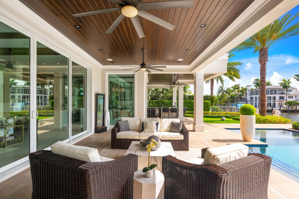 The Masterpiece in Fort Lauderdale, a truly one of a kind magnificent estate with exceptional finishes and craftsmanship featuring the state of the art amenities for entertaining and living. This home located at 52 Royal Palm Dr, Fort Lauderdale, Florida.