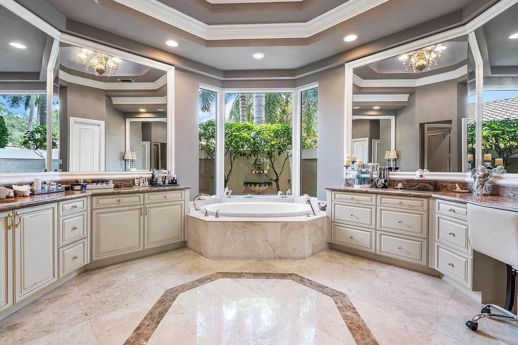 The Property in North Palm Beach, an ocean accessible estate boasts a grandeur yet exclusive lifestyle in one of North Palm Beach County's finest deep water private gated community is now available for sale. This home located at 768 Harbour Isles Way, North Palm Beach, Florida 