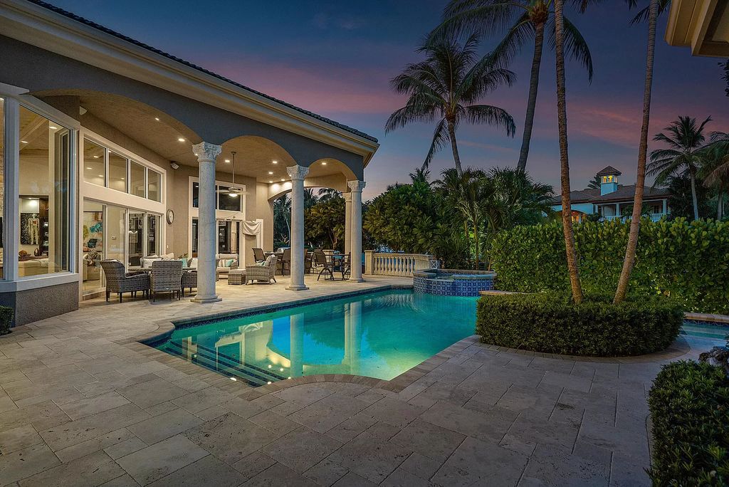 The Property in North Palm Beach, an ocean accessible estate boasts a grandeur yet exclusive lifestyle in one of North Palm Beach County's finest deep water private gated community is now available for sale. This home located at 768 Harbour Isles Way, North Palm Beach, Florida 
