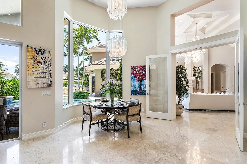 The Property in North Palm Beach, an ocean accessible estate boasts a grandeur yet exclusive lifestyle in one of North Palm Beach County's finest deep water private gated community is now available for sale. This home located at 768 Harbour Isles Way, North Palm Beach, Florida 