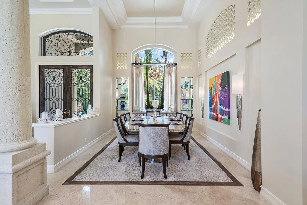 The Property in North Palm Beach, an ocean accessible estate boasts a grandeur yet exclusive lifestyle in one of North Palm Beach County's finest deep water private gated community is now available for sale. This home located at 768 Harbour Isles Way, North Palm Beach, Florida 