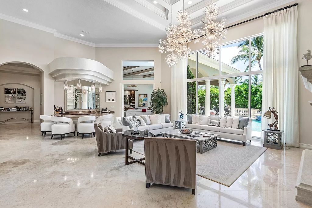 The Property in North Palm Beach, an ocean accessible estate boasts a grandeur yet exclusive lifestyle in one of North Palm Beach County's finest deep water private gated community is now available for sale. This home located at 768 Harbour Isles Way, North Palm Beach, Florida 
